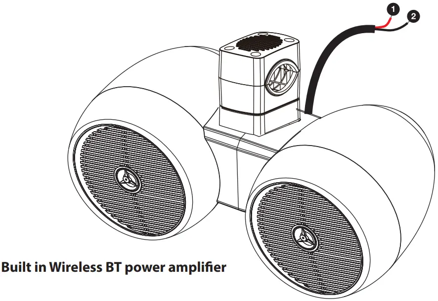 Wireless BT Connection Diagram