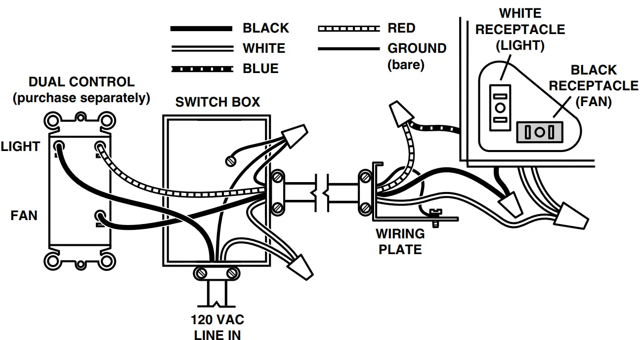 BROAN 678 679 70 CFM Ventilation Fan with light fig 10