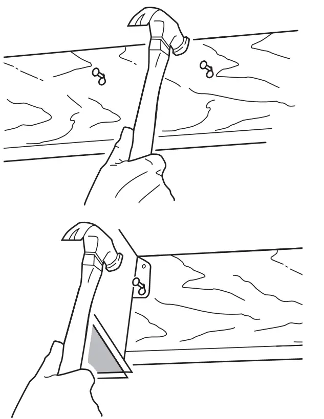 BROAN 678 679 70 CFM Ventilation Fan with light fig 6