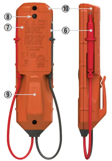 KLEIN TOOLS ET40 Digital AC-DC Voltage Tester-FIG3