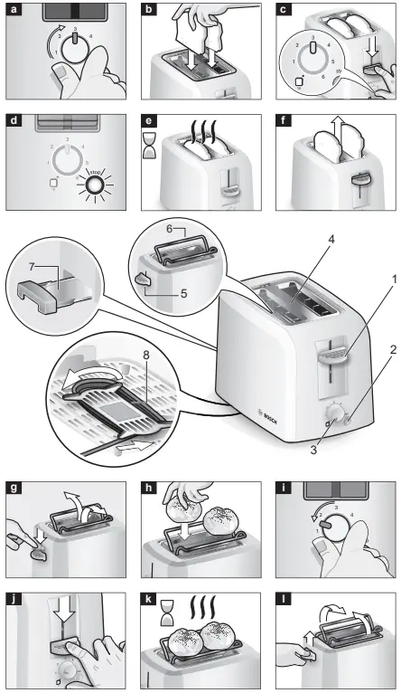 BOSCH TAT3A011 TAT3A Series Electric Toaster-FIG2