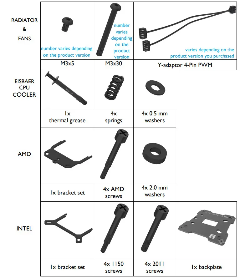 Alphacool Eisbaer AiO CPU Digital Water Cooler - Figure 1