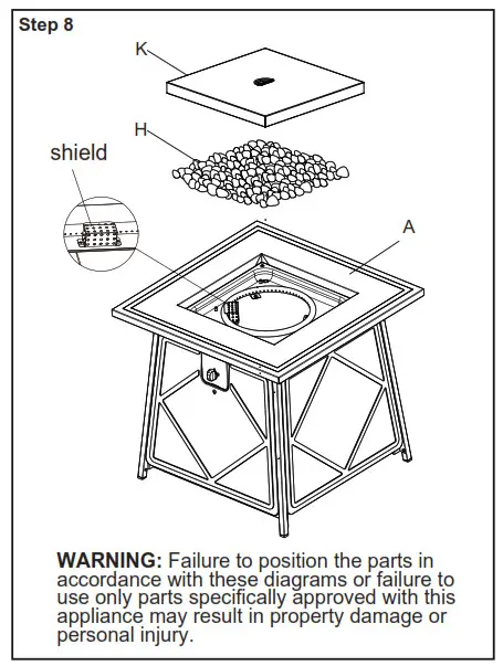 GARDEN 28 in Gas Fire Pit - Fig8