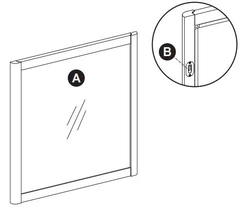 Origin 21 1688MR 28 274 Nova 28 in W x 30 in H Cerused Natural Oak Rectangular Bathroom - PACKAGE CONTENTS