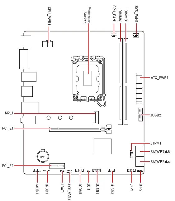 MSI-PRO-H610M-E-DDR4-Motherboard-fig-4