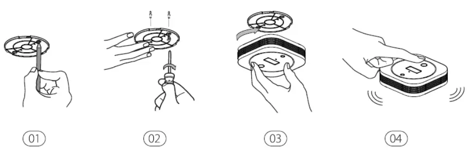 AEGISLINK SC RF200 Wireless Interlinked Combination Smoke and Carbon Monoxide Alarm-fig6