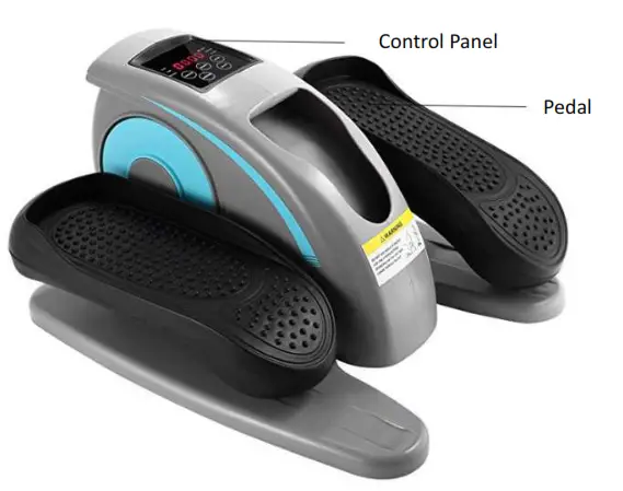 ANCHEER 5563 Under Desk Elliptical Trainer - fig