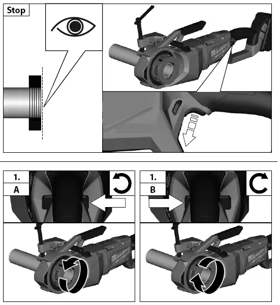 Milwaukee-M18FTP114-18V Li-Ion -Brushless-Cordless-Hand-Held-Pipe-threader-16