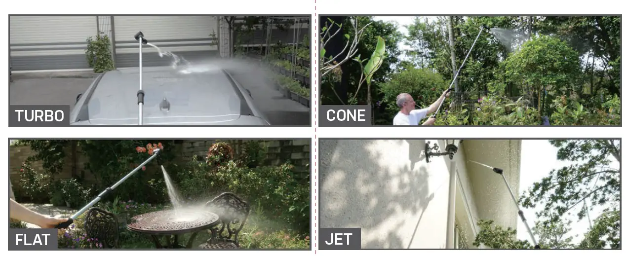 EDEN GARDEN PRO Metal 4-Pattern Turbo Extension Watering Wand (3)