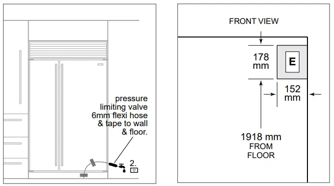 SUB ZERO Classic Series Stainless Steel Bottom Freezer - MODELS7