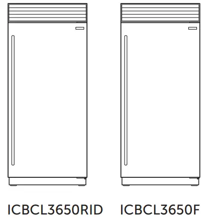SUB ZERO Classic Series Stainless Steel Bottom Freezer