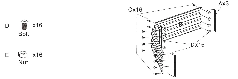 Luxen-Home-WHPL-1607-Hexagon-Galvanized-Steel-Raised-Garden-Bed-Planter-fig-3
