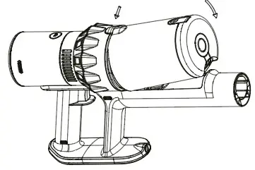 Salente CleanPro Stick Vacuum Cleaner with Wet Wiping - How to clean a vacuum cleaner 10