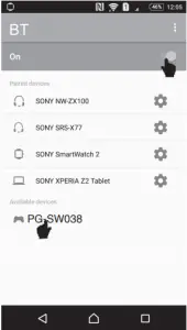 Android device connection :