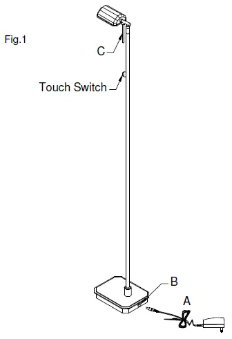 George-Kovacs-P4344-084-Floor-Lamp-FIG-1