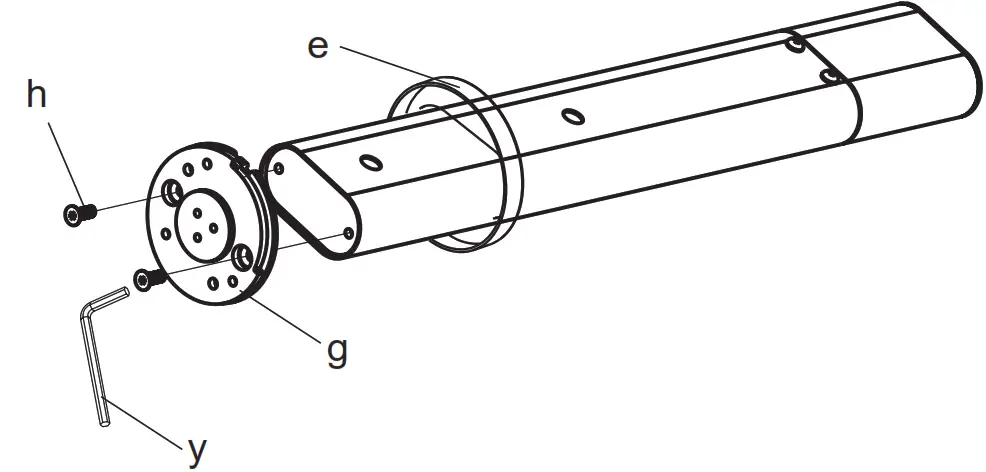 FORGING MOUNT HY4105 Universal Table Top TV Stand - Attach support