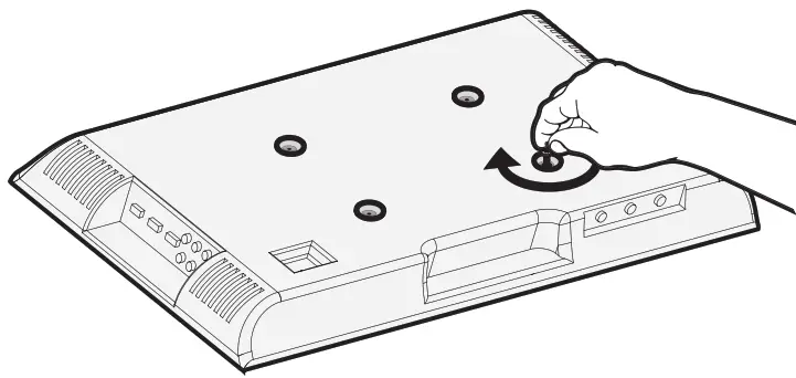 FORGING MOUNT HY4105 Universal Table Top TV Stand - Select the Screw-s