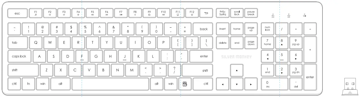 SILVeR-MonKey-SMA008-Mechanical-Keyboard-FIG-1