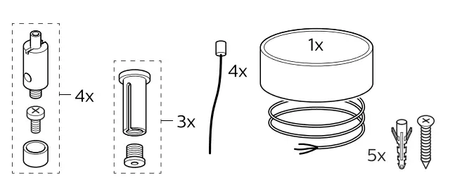PHILIPS SM136V WIA EL CoreLine Surface Mounted LED Panel - fig 4