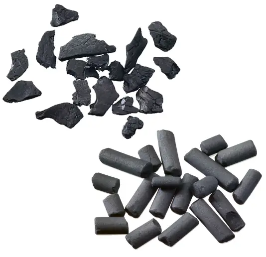 Impregnated Carbon for Bases