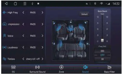 AINAVITO 10.1 Inch 5G WiFi 8 Core Car Radio Stereo - Equalizer (DSP) 3