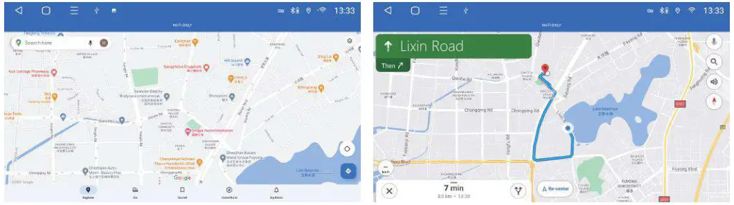 AINAVITO 10.1 Inch 5G WiFi 8 Core Car Radio Stereo - Navigation