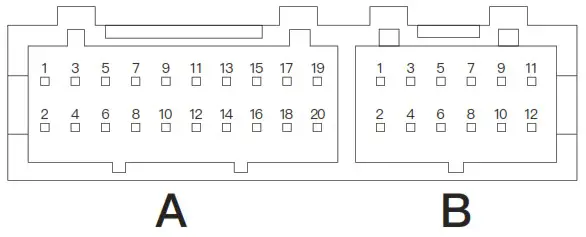 AINAVITO 10.1 Inch 5G WiFi 8 Core Car Radio Stereo - Pin Definition 2