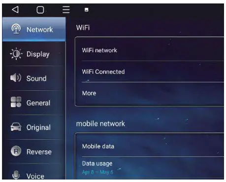 AINAVITO 10.1 Inch 5G WiFi 8 Core Car Radio Stereo - Settings