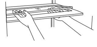 Whirlpool W11320198A Single Door Refrigerator- Crisper Cover