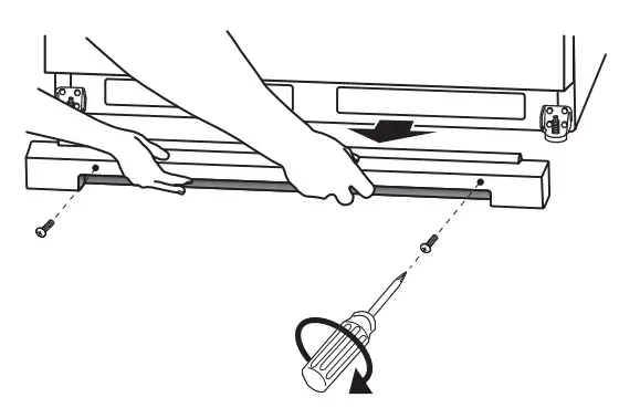 Whirlpool W11320198A Single Door Refrigerator- touching the floor