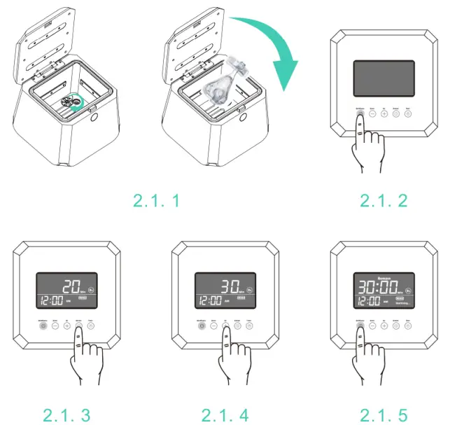 MANUAL MODE SETTING Figure 2