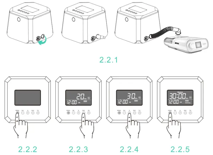 MANUAL MODE SETTING Figure 3