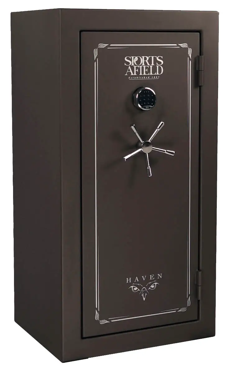 SPORTS AFIELD Haven Series - 36+4 Gun Capacity - Water and Fire Resistant Safe