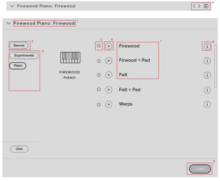 SPITFIRE AUDIO Firewood Piano-SELECTOR