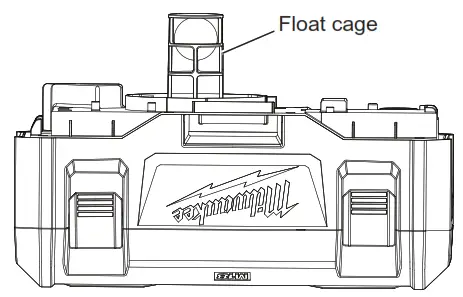 milwaukee M18 WDV M18 7.5 Litre Wet Dry Vacuum - Wet Pick-Up Operation