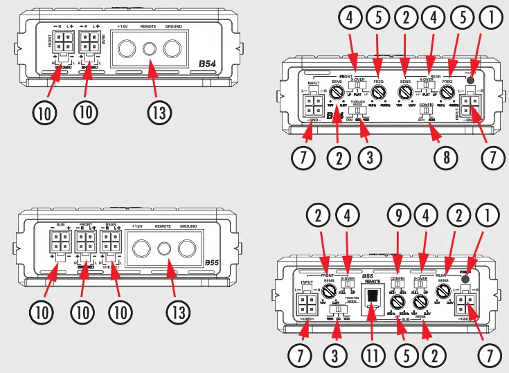 CERWIN-VEGA BS1 1000 Watts Monoblock Class D Car-features 2