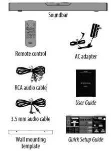 FIG 1 Package contents