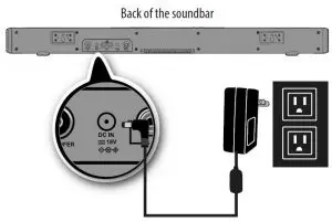 FIG 11 CONNECTING THE AC ADAPTER