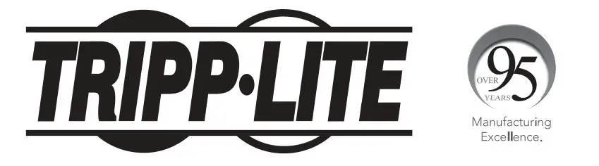 tripplite and 95 years logo