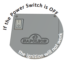 Napoleon Prestige amp Prestige Pro Propane Gas Grill PRO665 3 - Logo light