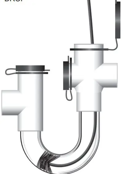 EZ TRAP 3 4 Standard Condensate Trap with Brush -FIGURE 1