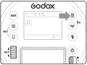 Godox AD300Pro Outdoor Flash--- Long press