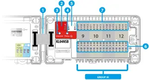 SALUS KL04NSB Wiring Centre Extension for 4 Zone UFH - overview