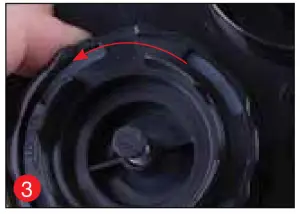 AIR INNOVATION MH-701BA Clean Mist Smart Humidifier - clockwise