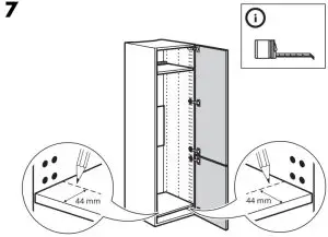 IKEA 104.964.15 KÖLDGRADER Fridge Freezer - FIG 25