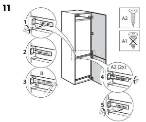 IKEA 104.964.15 KÖLDGRADER Fridge Freezer - FIG 29