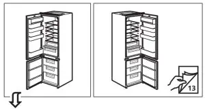 IKEA 104.964.15 KÖLDGRADER Fridge Freezer - FIG 6