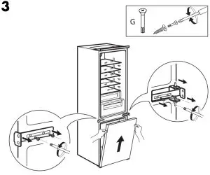 IKEA 104.964.15 KÖLDGRADER Fridge Freezer - FIG 9