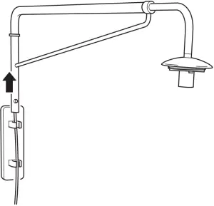 IKEA Sconce with Swivel Mechanism 1