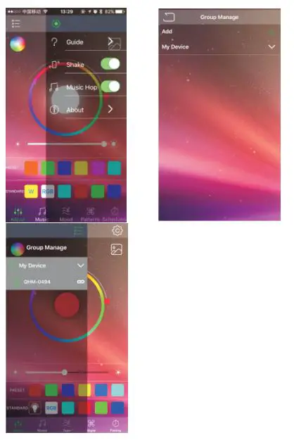 Shenzhen Shuanghongyuan Technology SHYBTXBHDX24 24 Key Bluetooth Music Side Three- Key LED Controller fig15